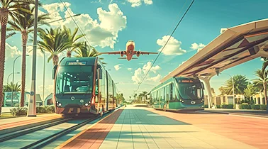 Bus, Bahn & Flugreisen